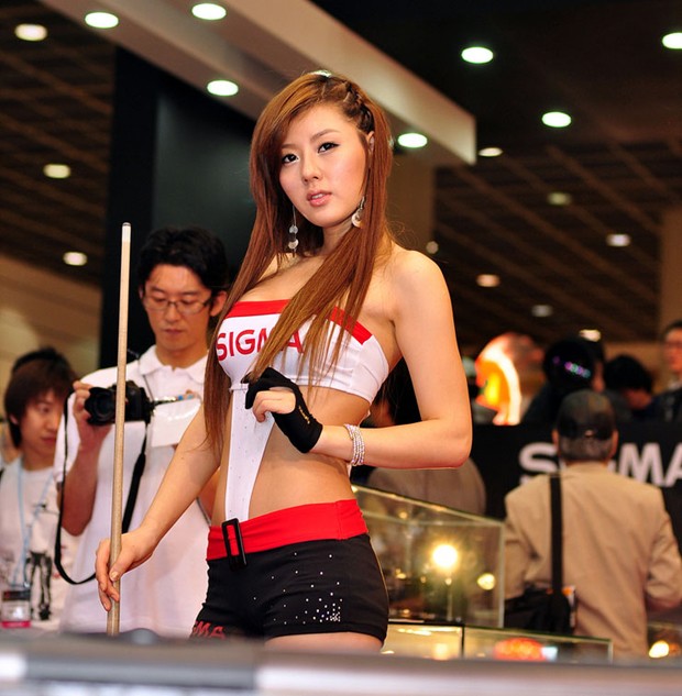 韩国性感美女场外桌球大比拼(图11)