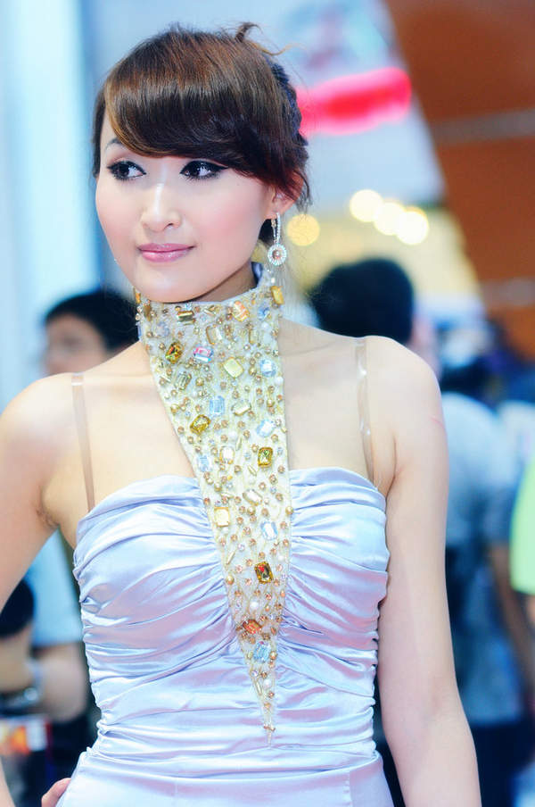 靓丽车模亮相2011北京车展套图(图30)