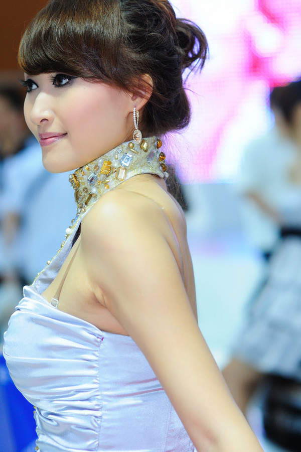 靓丽车模亮相2011北京车展套图(图32)