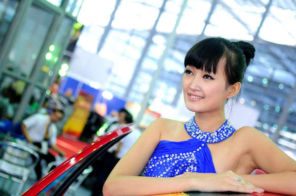 靓丽车模亮相2011北京车展套图(图37)