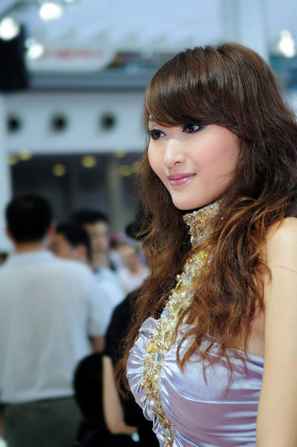 靓丽车模亮相2011北京车展套图(图4)