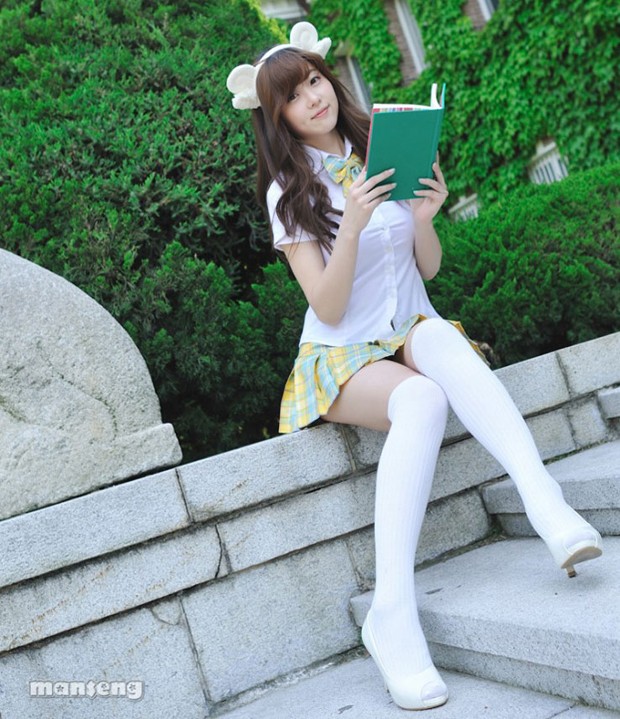 纯美天使郑世蕴好身材秀美腿(图13)