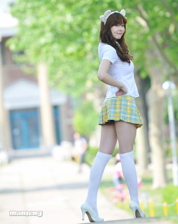 纯美天使郑世蕴好身材秀美腿(图17)