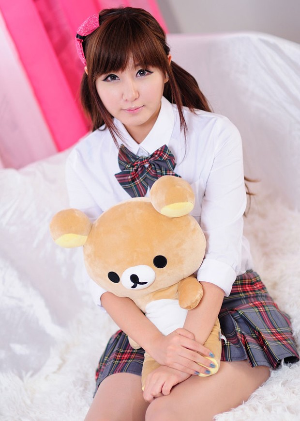 绝色美人柳智惠 韩国车模第一人(图9)