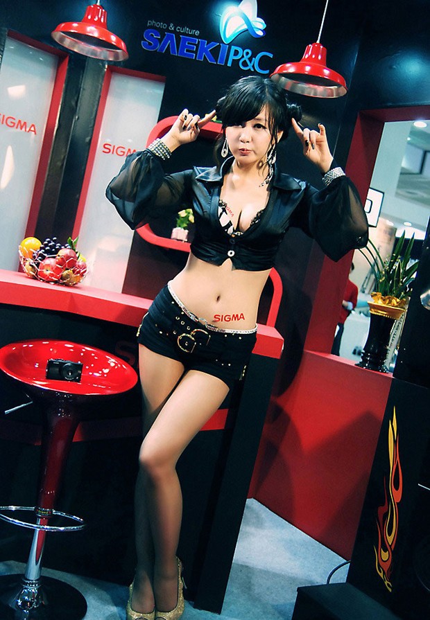 韩国大胸美女车模柳智惠(图12)