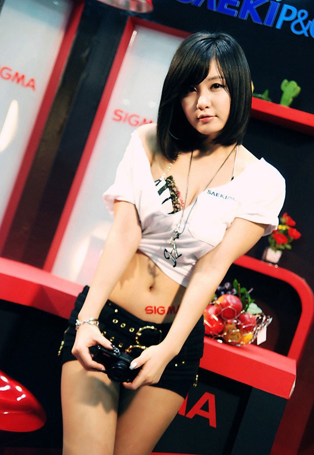 韩国大胸美女车模柳智惠(图18)