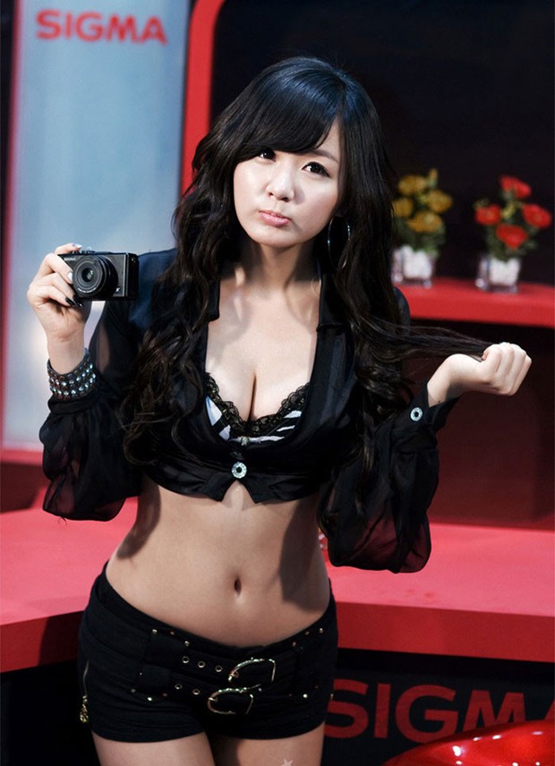 韩国大胸美女车模柳智惠(图7)