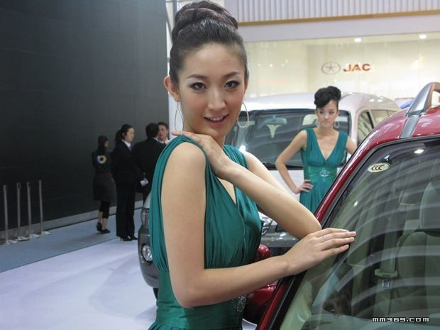 2009广州车展美女第一季(图8)
