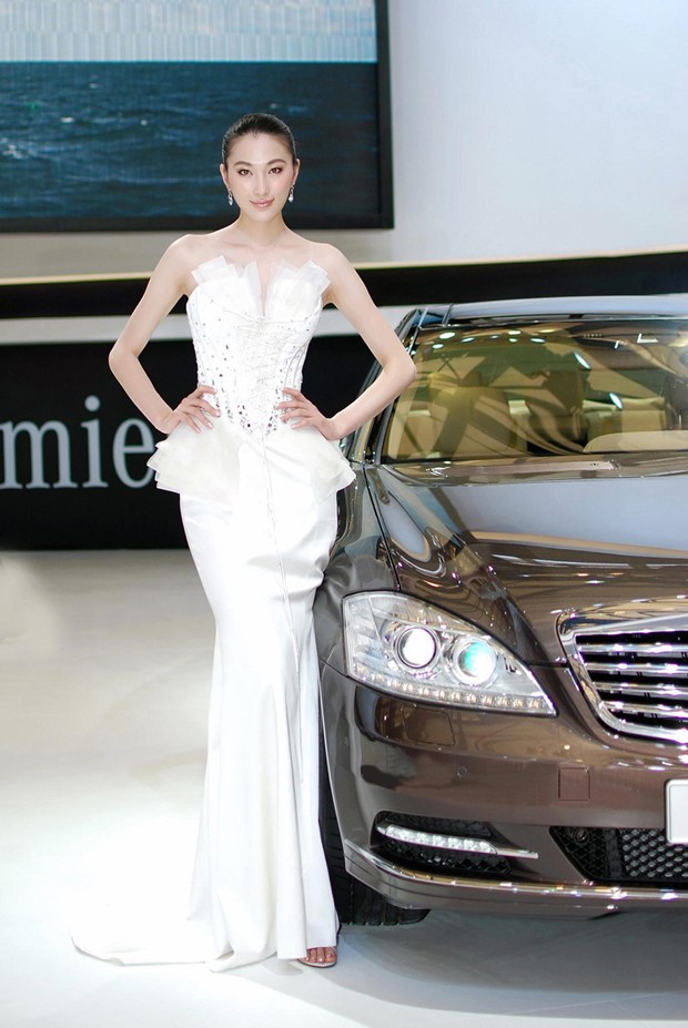 世界级顶级宝马车模车展秀美腿(图7)