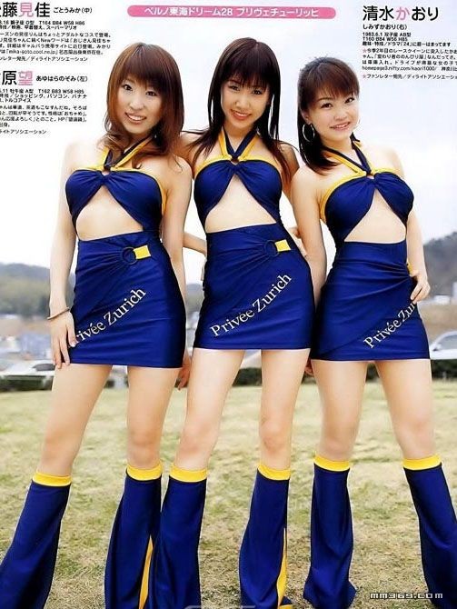 日本GT赛车名模集体照(图7)