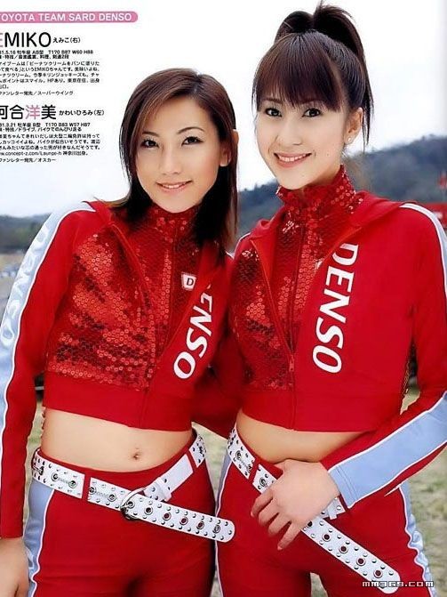 日本GT赛车名模集体照(图9)