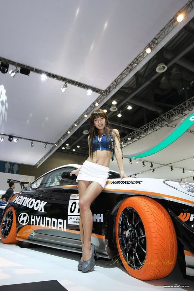 韩国顶级丝袜性感车模(图19)