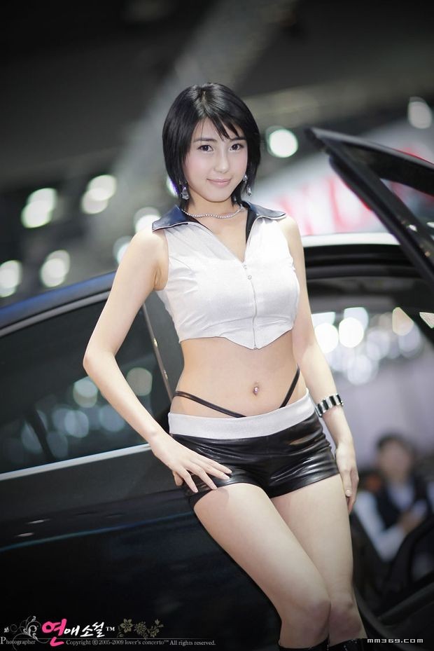 韩国顶级丝袜性感车模(图23)