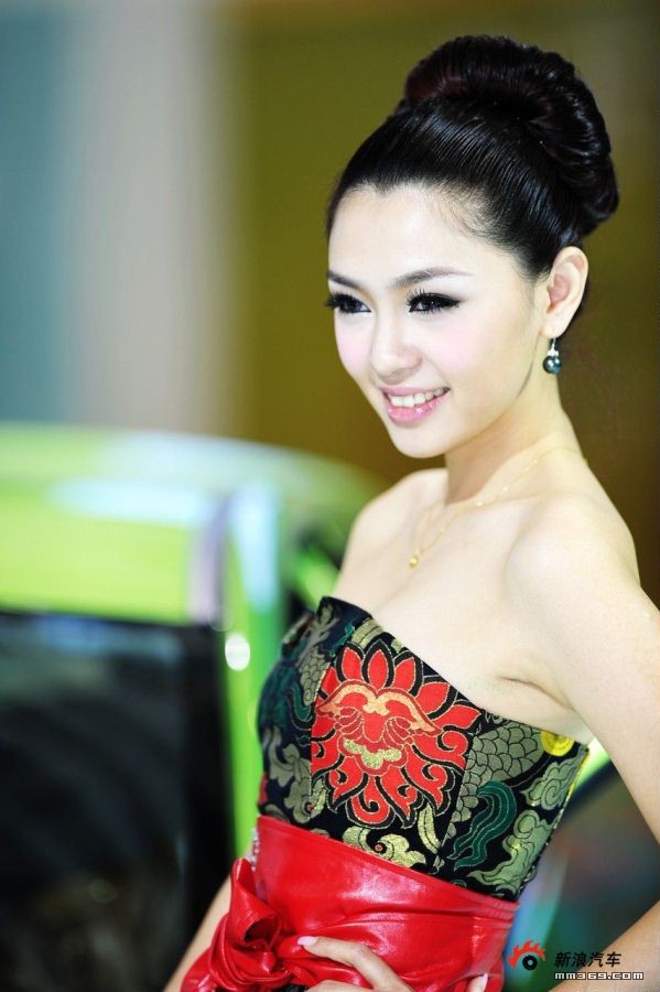 2010北京车展性感车模集(图4)