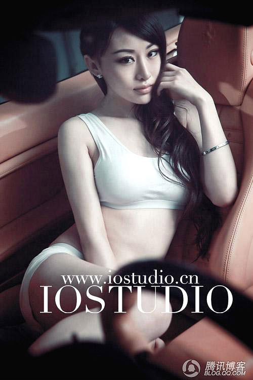 腾讯性感汽车宝贝王月(图5)