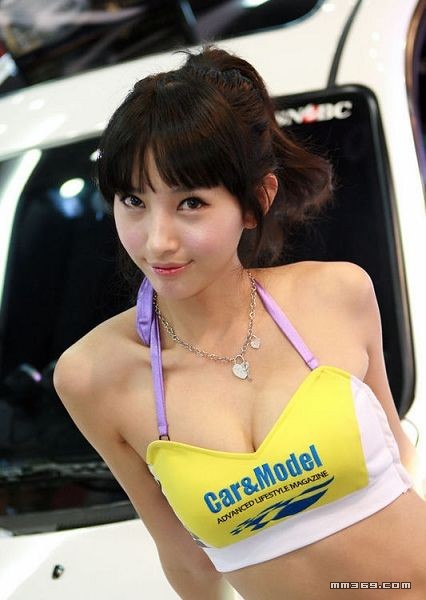 韩国清纯型车模申善雅(图7)