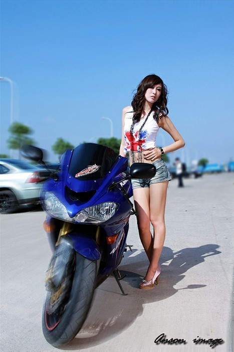 极品机车女孩金楊精品写真照片(图9)