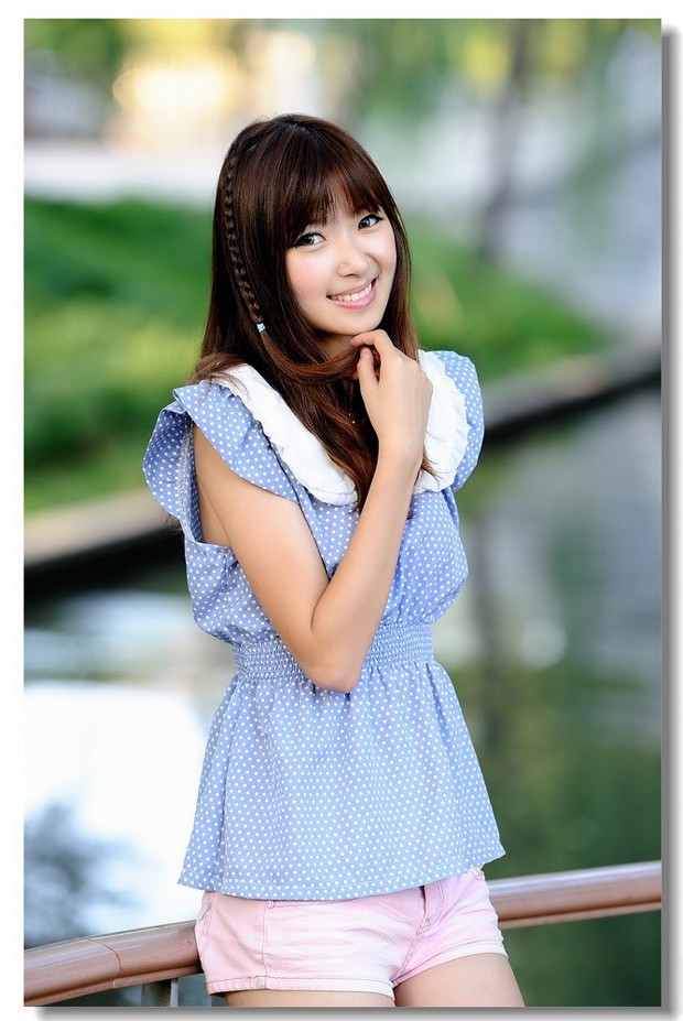 如山泉清澈的清纯美少女(图10)