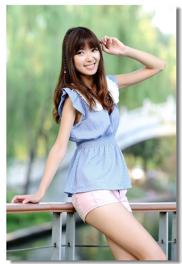 如山泉清澈的清纯美少女(图13)