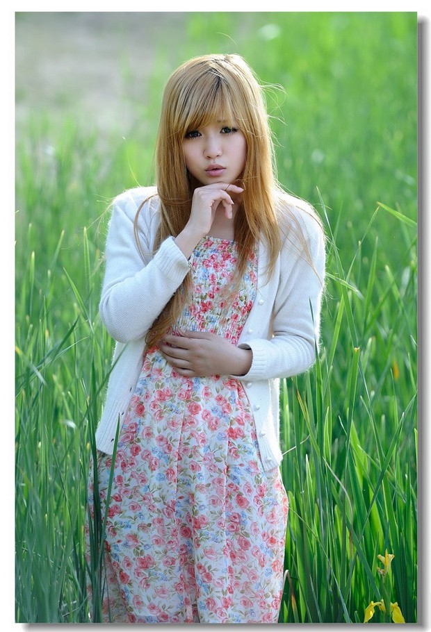 如山泉清澈的清纯美少女(图14)