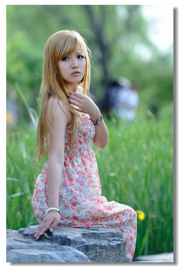 如山泉清澈的清纯美少女(图17)