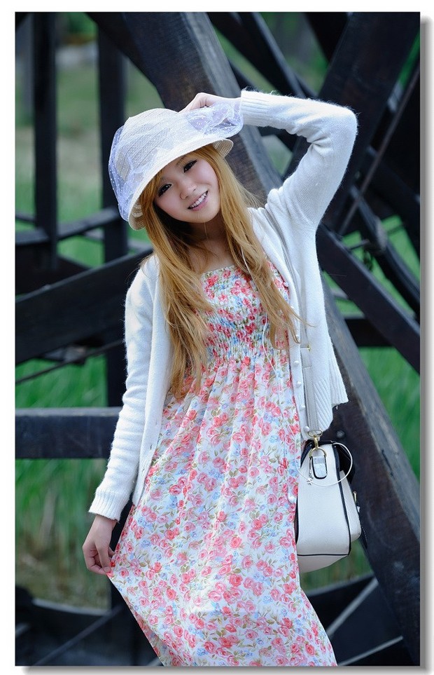 如山泉清澈的清纯美少女(图5)