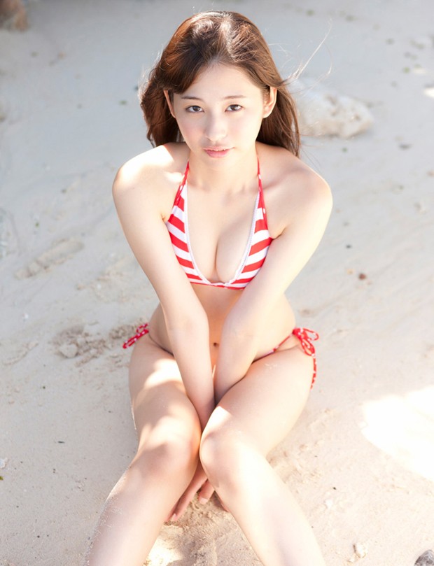 白嫩mm堀川美加子海边比基尼清新写真(图19)
