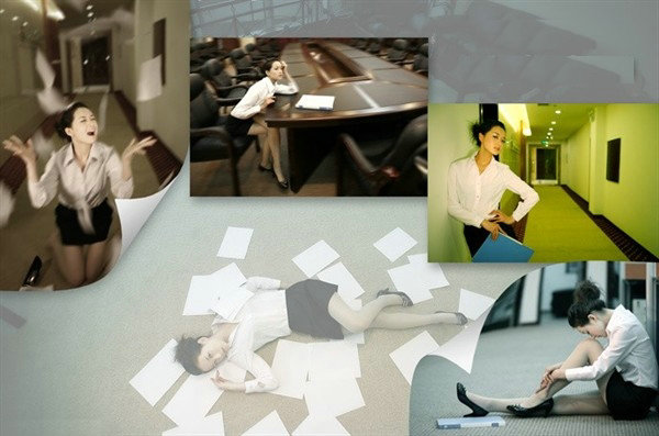 办公室里的靓丽可爱秘书(图8)