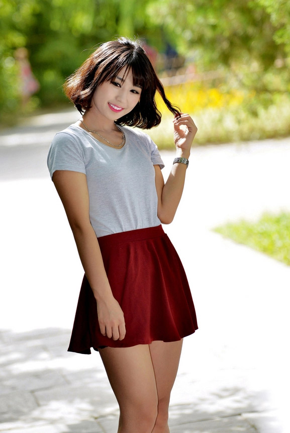 美女阿布清新人像艺术摄影(图1)