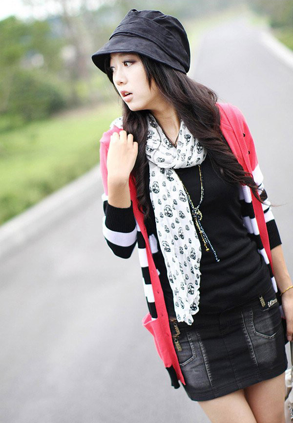 提包包漂亮美人显时尚(图10)