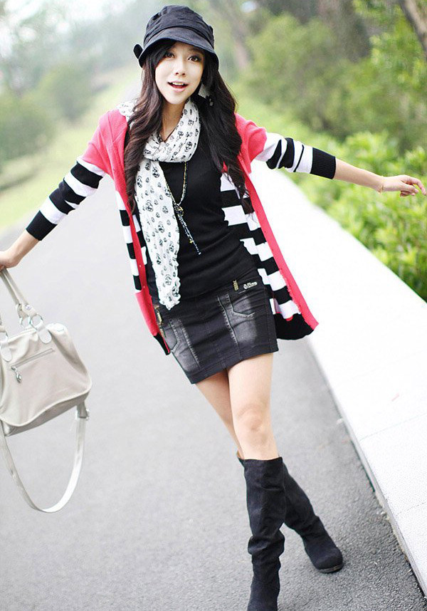 提包包漂亮美人显时尚(图11)