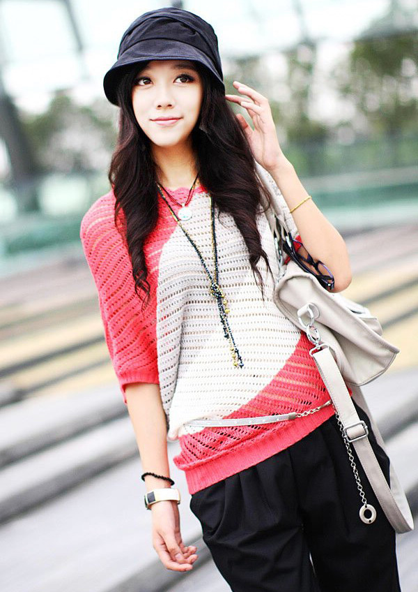 提包包漂亮美人显时尚(图5)