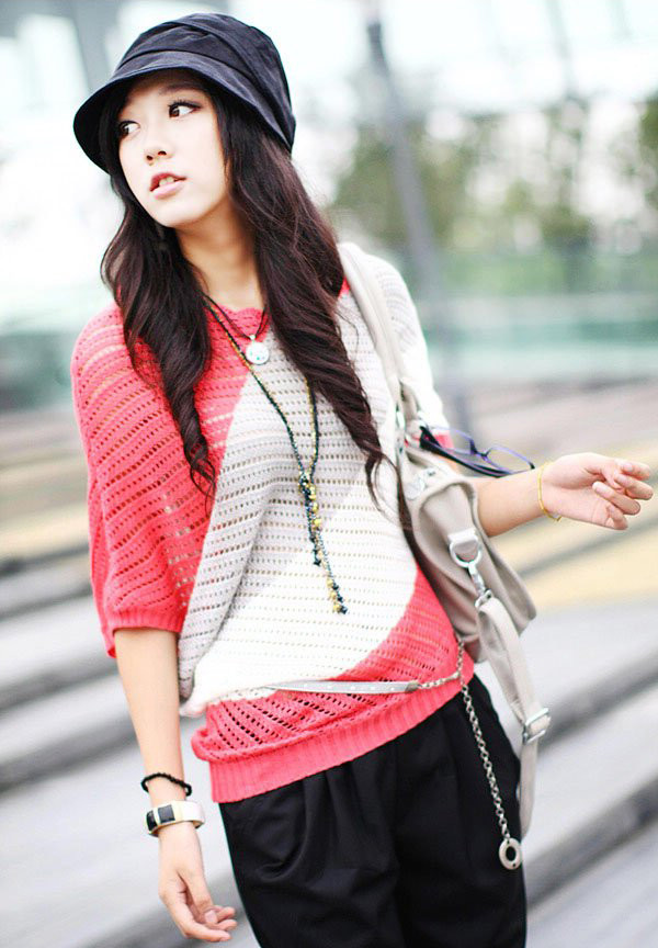 提包包漂亮美人显时尚(图7)