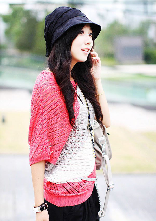 提包包漂亮美人显时尚(图8)