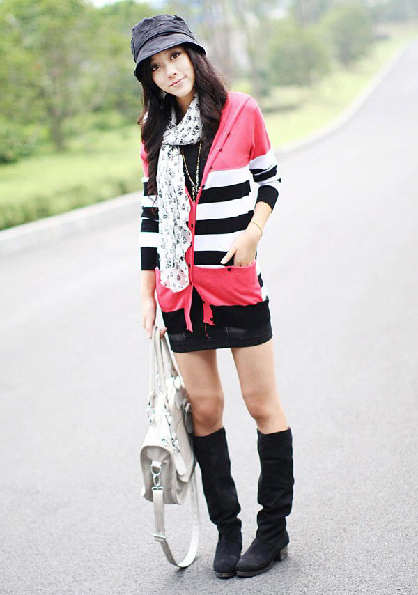 提包包漂亮美人显时尚(图9)