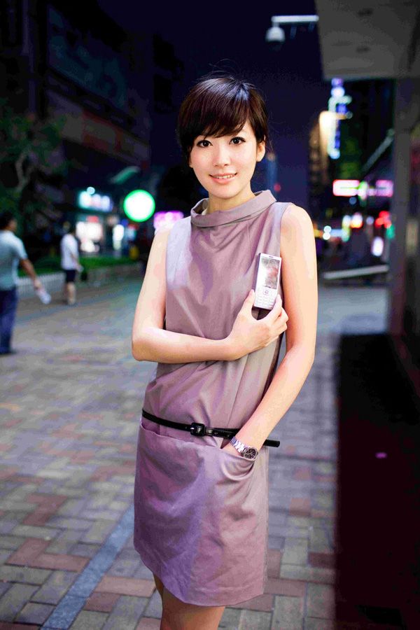 气质出众的手机美模(图8)