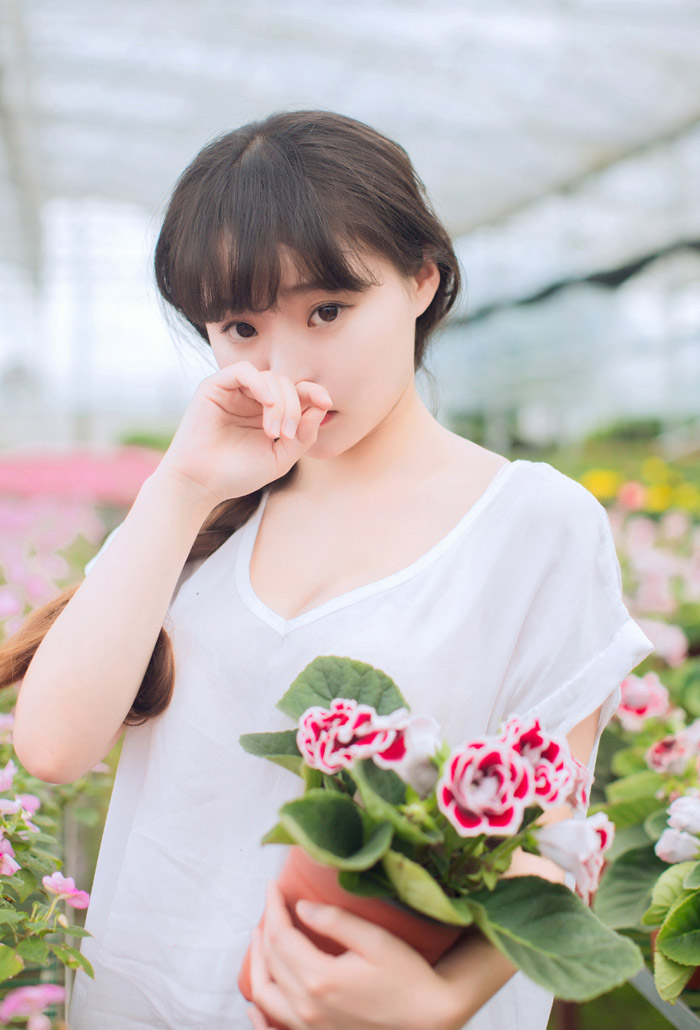 萝莉妹子柳侑绮雪亮大眼郊游照(图13)