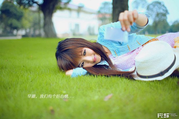 很有春天气息的晨间美女(图10)