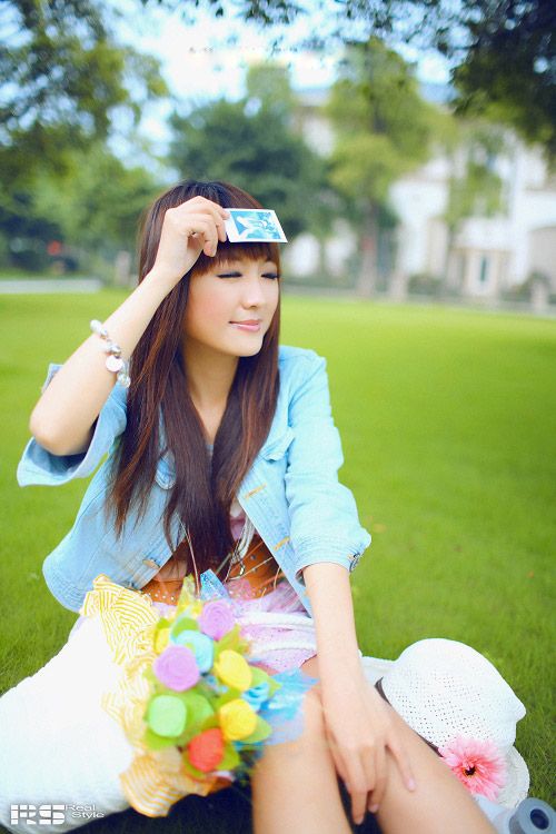 很有春天气息的晨间美女(图11)