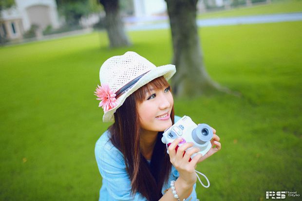 很有春天气息的晨间美女(图9)