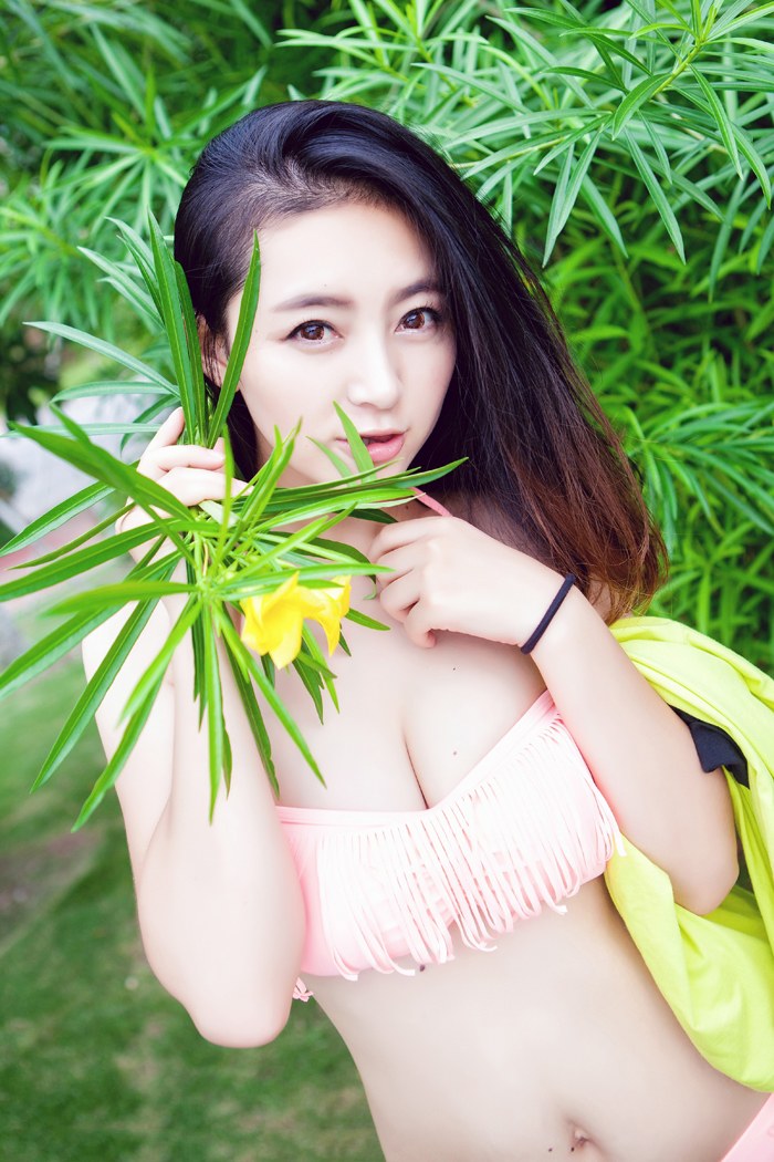 夏茉GIGI比基尼清凉旅拍艺术照(图49)