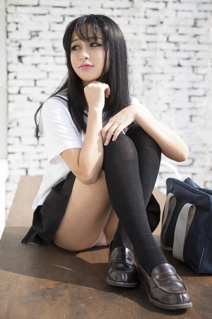 日系妹子Sora迷人学生制服玩跳蛋(图7)