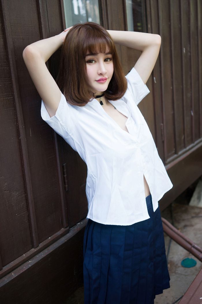 纯情学生妹青树可通小内内吸人眼球(图29)