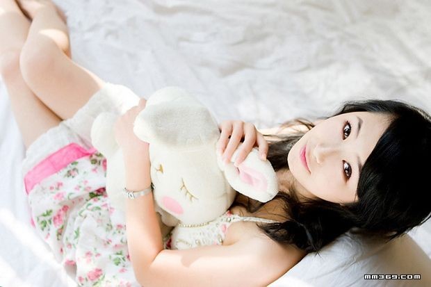 90年后可爱小女生粉红色裤袜(图6)