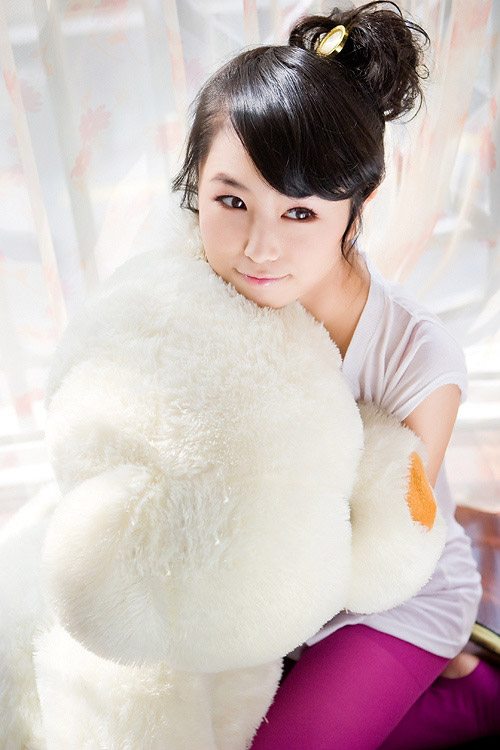 90年后可爱小女生粉红色裤袜(图7)