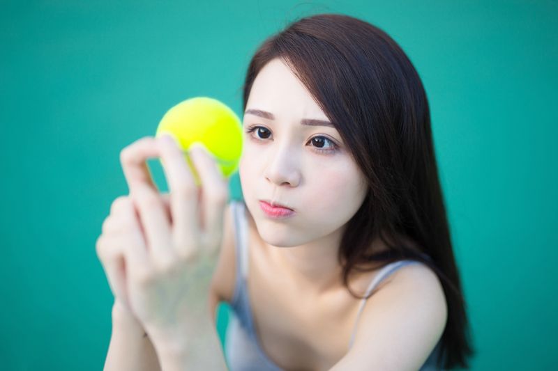 网球妹子嘟嘟小嘴脸蛋清秀身材完美(图24)