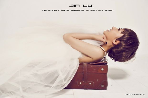 时尚可爱婚纱照有点小性感(图6)