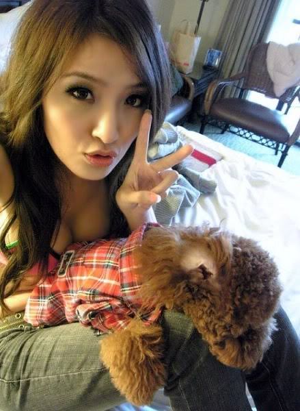 非主流的大眼爆乳美女(图14)