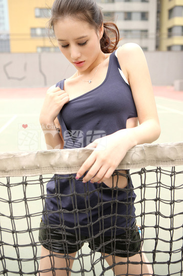 网球宝贝拍盛夏清凉运动写真(图12)