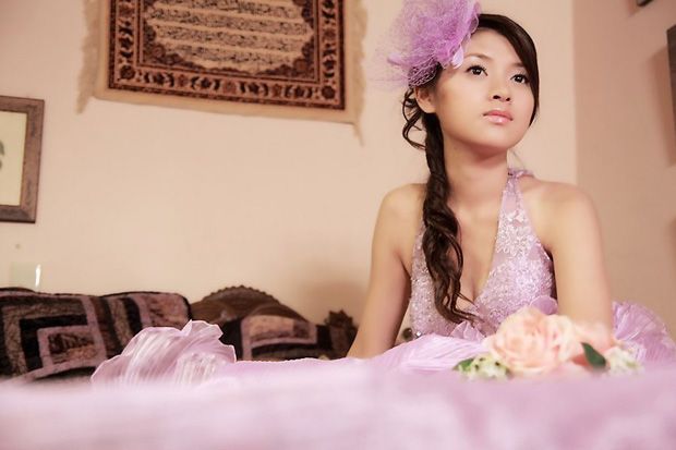 美丽90后少女闺房性感秀(图15)